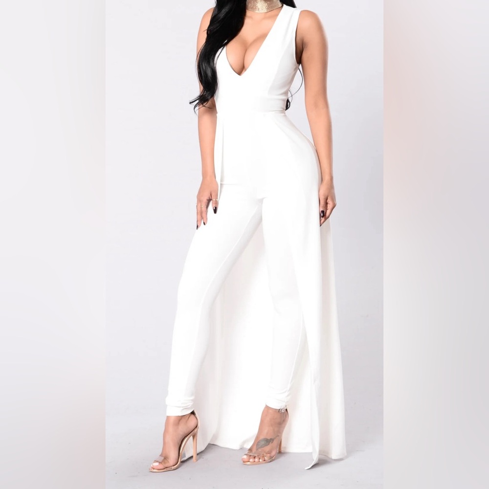 Elegant White Jumpsuit